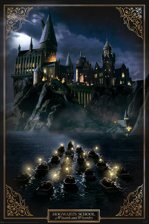 Gbeye Harry Potter Hogwarts Castle Póster 61X91 5cm | Yourdecoration.es