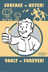 GBeye Fallout 4 Vault Forever Póster 61x91,5cm | Yourdecoration.es