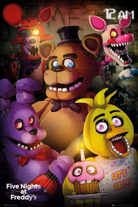 GBeye Five Nights at Freddys Group Póster 61x91,5cm | Yourdecoration.es