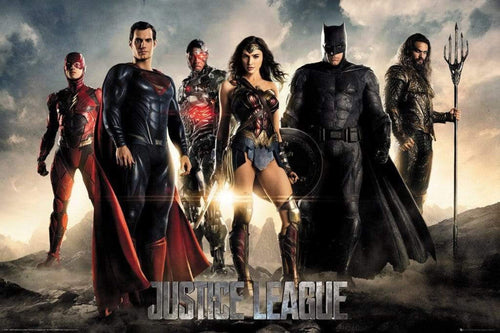GBeye Justice League Movie Characters Póster 91,5x61cm | Yourdecoration.es