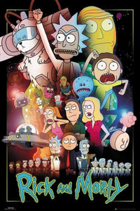 GBeye Rick and Morty Wars Póster 61x91,5cm | Yourdecoration.es