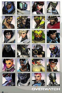 GBeye Overwatch Character Portraits Póster 61x91,5cm | Yourdecoration.es