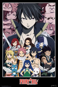 GBeye Fairy Tail Group Póster 61x91,5cm | Yourdecoration.es