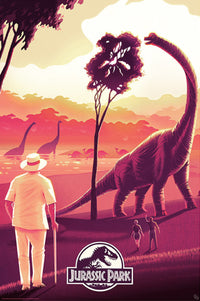Gbeye Gbydco068 Jurassic Park Welcome Póster 61X91,5cm | Yourdecoration.es