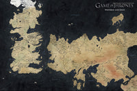 Gbeye GBYDCO140 Game Of Thrones Westeros Map Póster 91-5x61cm | Yourdecoration.es