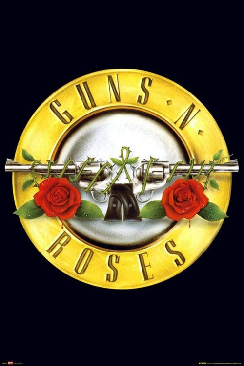 GBeye Guns N Roses Logo Póster 61x91,5cm | Yourdecoration.es