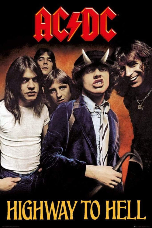 GBeye AC DC Highway to Hell Póster 61x91,5cm | Yourdecoration.es