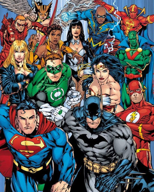 GBeye DC Comics Justice League Collage Póster 40x50cm | Yourdecoration.es