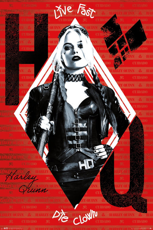Gbeye The Suicide Squad Harley Póster 61X91 5cm | Yourdecoration.es