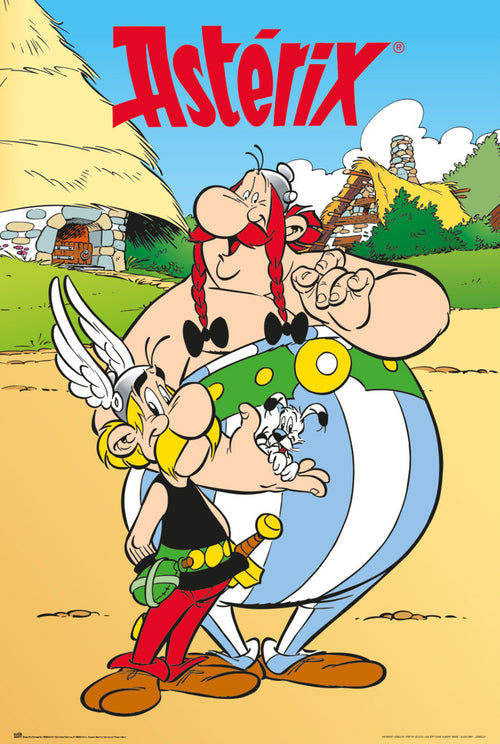 Grupo Erik Gpe5727 Asterix And Obelix Póster 61x91 5cm | Yourdecoration.es