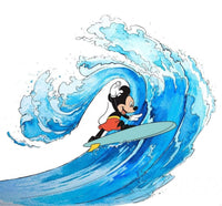 komar mickey surfing Fotomural Tejido No Tejido 300x280cm 6 Tiras 5d5dc3af 28ce 4b1a 8c93 10f817347747 | Yourdecoration.es