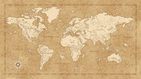 komar vintage world map Fotomural Tejido No Tejido 500x280cm 10 Tiras f559d56c e11e 42fa 992f 34602df11925 | Yourdecoration.es