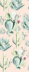 p045a vd1 komar cactus rose Fotomural Tejido No Tejido 100x250cm 1 Tira | Yourdecoration.es