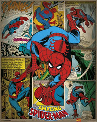 Pyramid Marvel Comics Spider Man Retro Póster 40x50cm | Yourdecoration.es