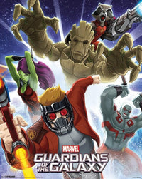 Pyramid Guardians Of The Galaxy Burst Póster 40x50cm | Yourdecoration.es