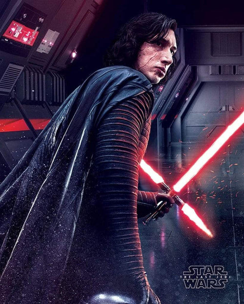 Pyramid Star Wars the Last Jedi Kylo Ren Rage Póster 40x50cm | Yourdecoration.es