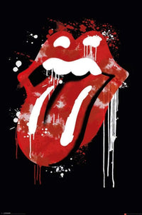 Pyramid The Rolling Stones Graffiti Lips Póster 61x91,5cm | Yourdecoration.es