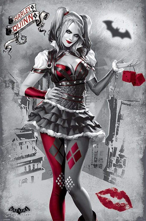 Pyramid Batman Arkham Knight Harley Quinn Póster 61x91,5cm | Yourdecoration.es