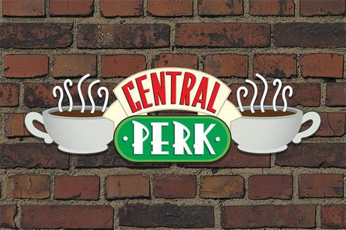 Pyramid Friends Central Perk Brick Póster 91,5x61cm | Yourdecoration.es