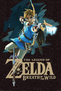 Pyramid The Legend of Zelda Breath of the Wild Game Cover Póster 61x91,5cm | Yourdecoration.es