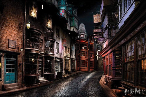 Pyramid Harry Potter Diagon Alley Póster 91,5x61cm | Yourdecoration.es