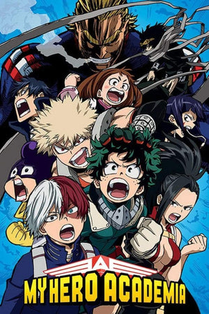 Pyramid My Hero Academia Cobalt Blast Group Póster 61x91,5cm | Yourdecoration.es