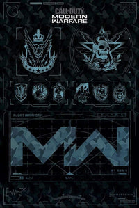 Pyramid Call of Duty Modern Warfare Fractions Póster 61x91,5cm | Yourdecoration.es