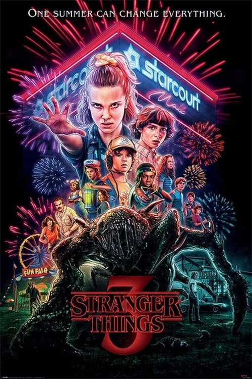 Pyramid Stranger Things Summer of 85 Póster 61x91,5cm | Yourdecoration.es