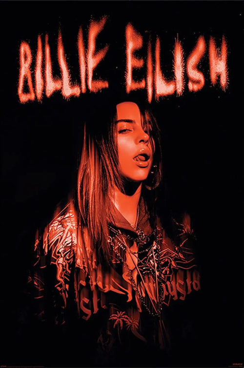 pyramid pp34643 billie eilish sparks Póster 61x91 5cm | Yourdecoration.es