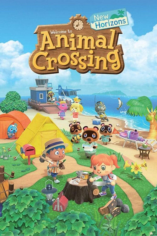 Pyramid Animal Crossing New Horizons Póster 61x91,5cm | Yourdecoration.es