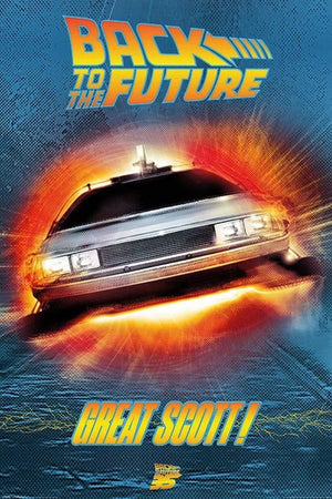 Pyramid Back to the Future Great Scott Póster 61x91,5cm | Yourdecoration.es