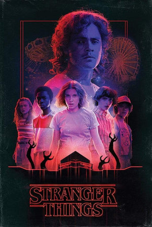 Pyramid Stranger Things Horror Póster 61x91,5cm | Yourdecoration.es