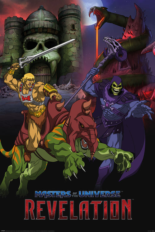Pyramid Masters of the Universe Revelation Good vs Evil Póster 61x91,5cm | Yourdecoration.es