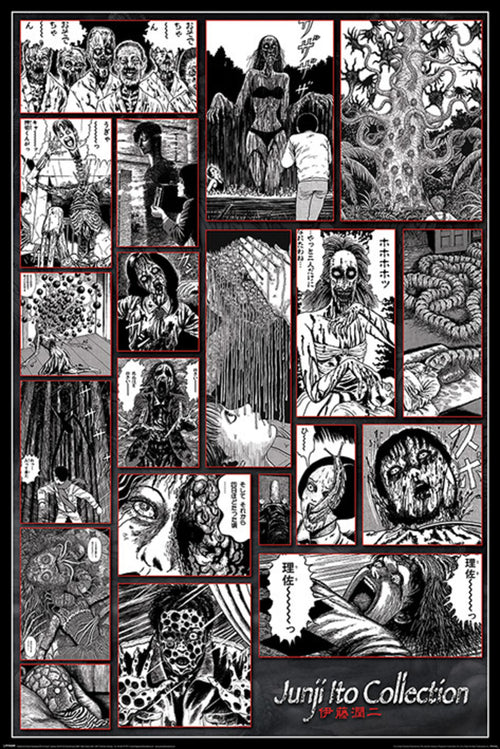 Pyramid PP34945 Junji Ito Collection Of The Macabre Póster | Yourdecoration.es